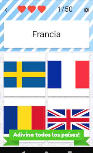 Quiz de banderas y capitales de países de Europa 3