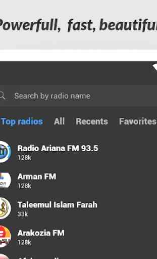 Radio FM Afganistán: Radio Afganistán Gratis 1