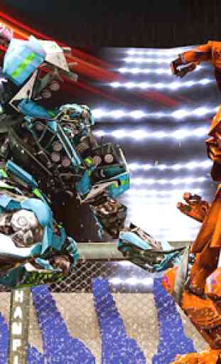 Real Robot Grand Ring Steel Juegos de lucha 1