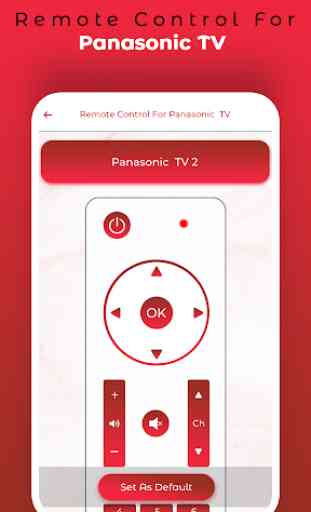 Remote Controller For Panasonic TV 3