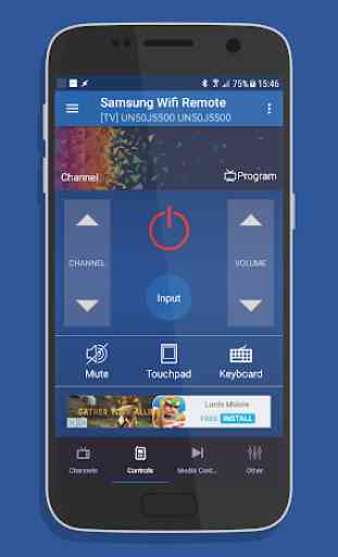 Remote for Samsung Smart TV WiFi Remote 1