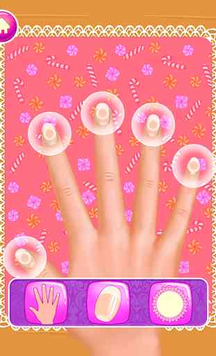 Salón de uñas: princesa 1