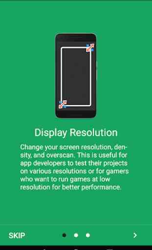 Screen Resolution Changer: Display Size & Density 2