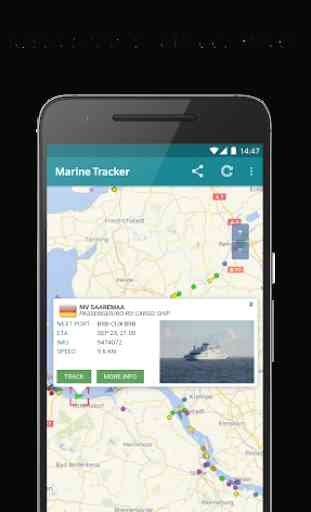 Seguimiento de barco - Radar del barco / Marino 3