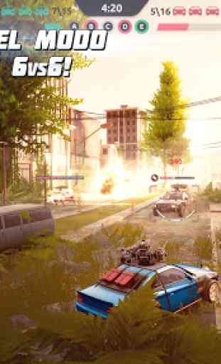 Steel Rage: Shooter de coches robot multijugador 3