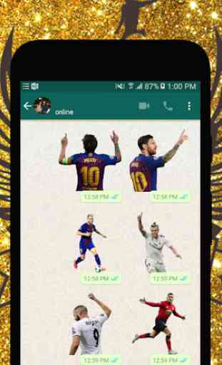 Stickers de Fútbol para WhatsApp (WAStickerApps) ⚽ 3