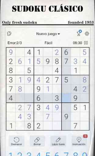 Sudoku - Sudoku clásico gratis Puzzles 1