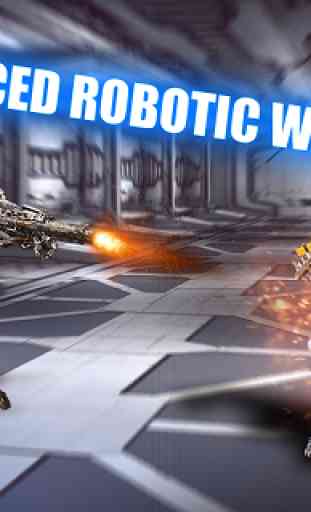 Super Batalla de lucha del robot  Guerra futurista 3