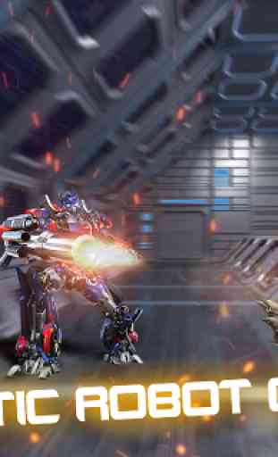 Super Batalla de lucha del robot  Guerra futurista 4