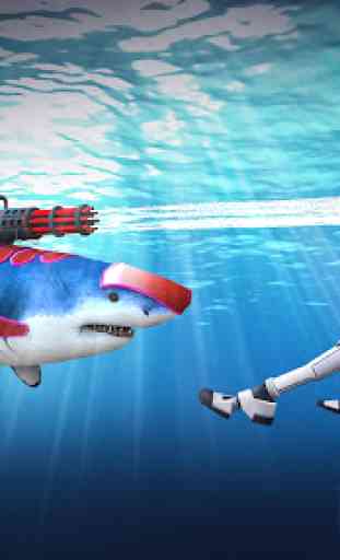 Swat Robot Shark Evolution Wars - Shark Tank Games 3