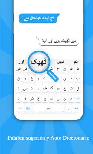 Teclado Urdu: Teclado de Idioma Urdu 3