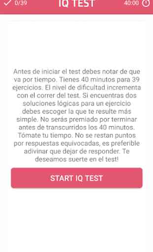 Test de inteligencia - IQ Test  1