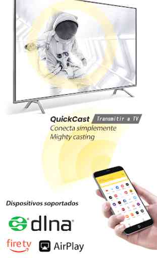 Transmitir a Chromecast FireTV Android TV KODI QC 1