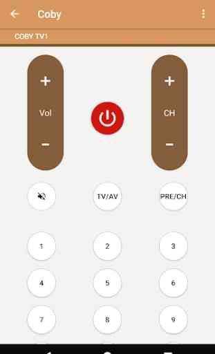 Universal Coby Remote Control 4