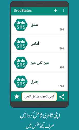 Urdu SMS, Urdu Status - Urdu Poetry Weekly Update 4