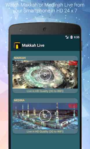 Ver Makkah en vivo y Madinah - Kaaba TV 1