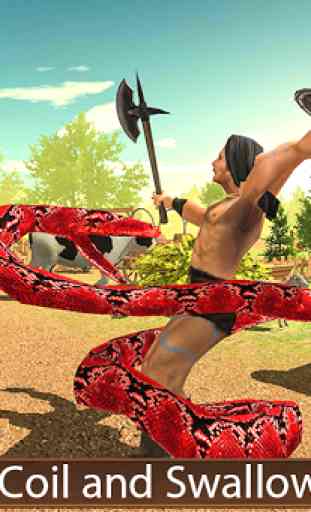 Wild Anaconda Snake Forest Attack Simulator 1
