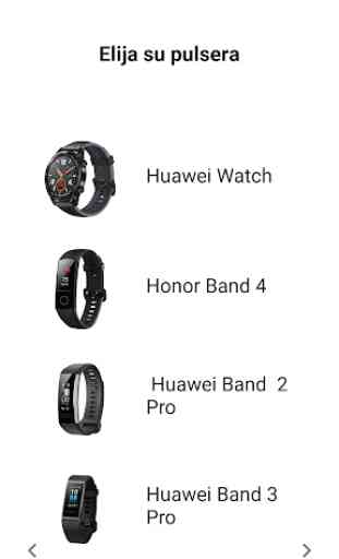 Navegador para Huawei Band 2, 3, 4, 5 y Watch GT 4