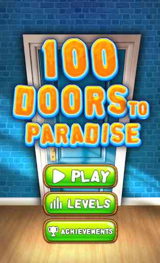 100 puertas al paraíso - escape de la habitación 1