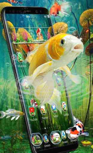 3D Aquarium Japaneses Koi Fish 1