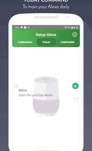 Alexa app - Setup echo dot 1