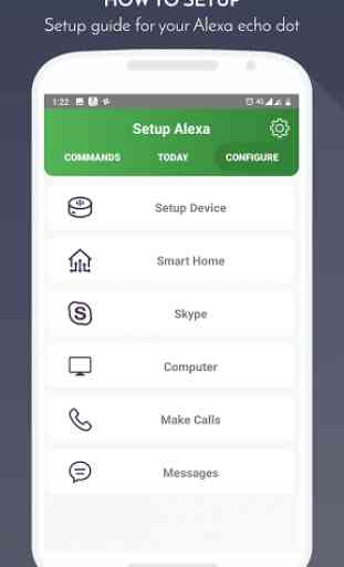 Alexa app - Setup echo dot 3