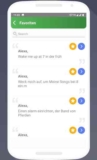 Alexa app - Setup echo dot with German 4