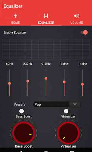 Amplificador de volumen ecualizador Sound Booster 2