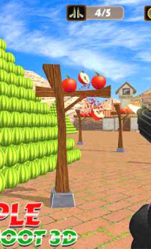 Apple Target Shoot: Watermelon Shooting Game 3D 1