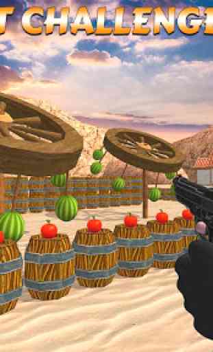 Apple Target Shoot: Watermelon Shooting Game 3D 3
