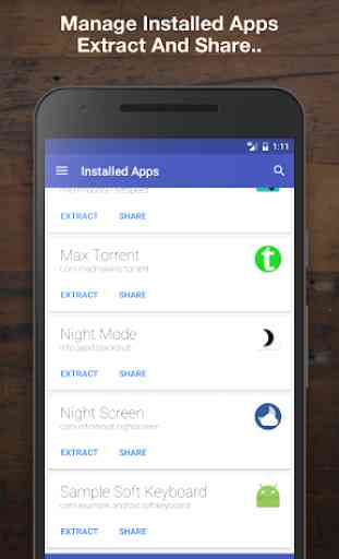 Apps Manager - Apk Extractor 1