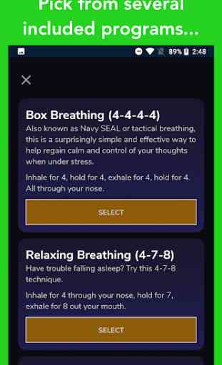 Awesome Breathing: Pacer for Meditation and Stress 3