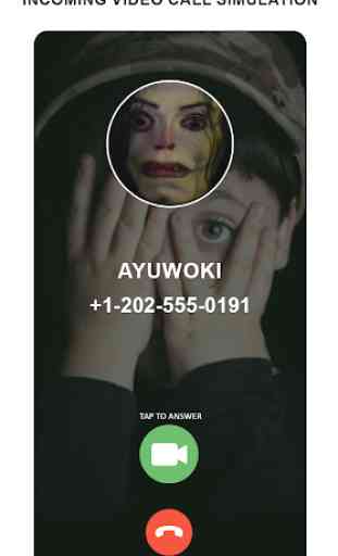 ayuwoki fake call simulator 1