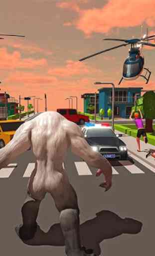 Bigfoot Monster City Rageage: Gorilla Hunter 4
