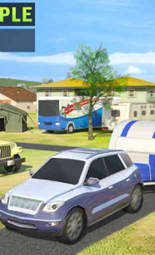 Caravana Furgón Camión Simulador: Crucero Auto 3D 2