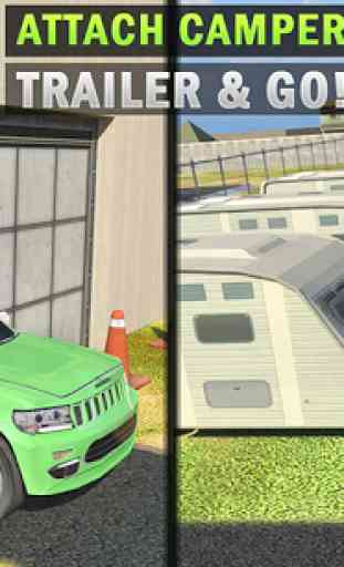 Caravana Furgón Camión Simulador: Crucero Auto 3D 4