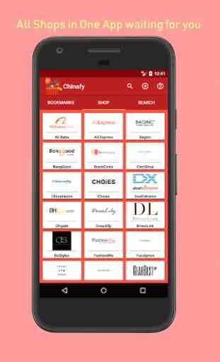 Chinafy - Mejor aplicación de tienda china online 1