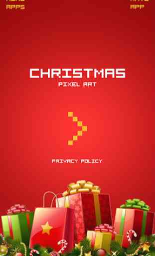 Christmas Pixel Art Coloring App - Color by Number 1