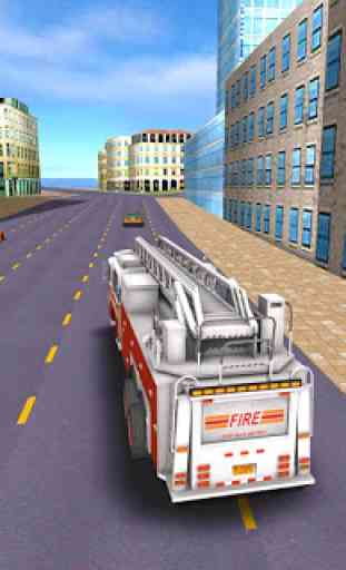 City Fire Truck Rescue 3