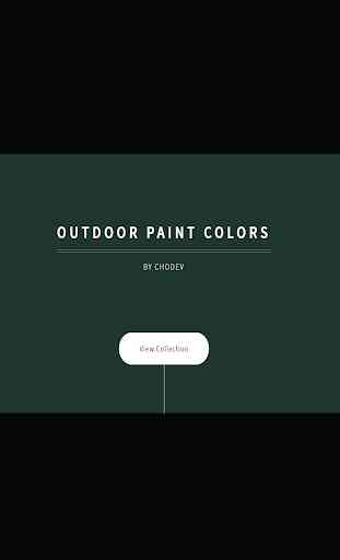 Colores de pintura al aire libre 3