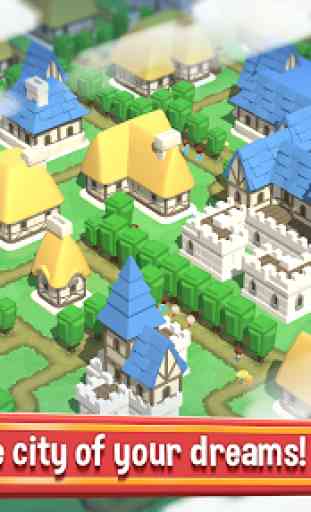 Crafty Town - Merge Kingdom Builder. Estrategia 1