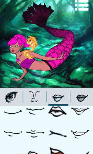 Creador de avatares: Sirenas 3