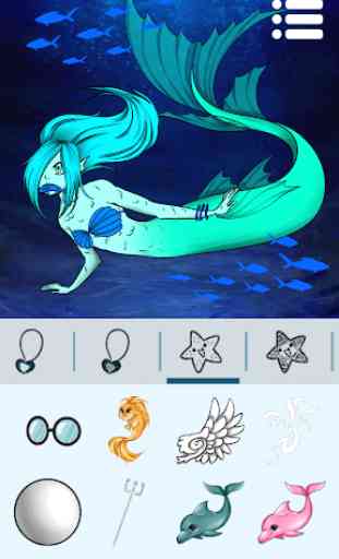 Creador de avatares: Sirenas 4