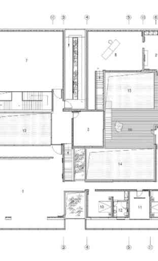 Diseño de plan de casa minimalista 1
