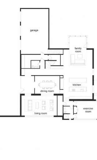 Diseño de plan de casa minimalista 2