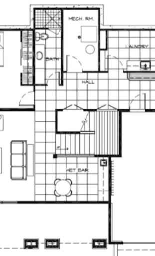 Diseño de plan de casa minimalista 3