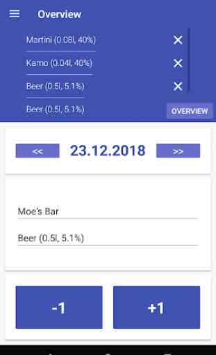 DrinkCounter - Monitor your drinking 2