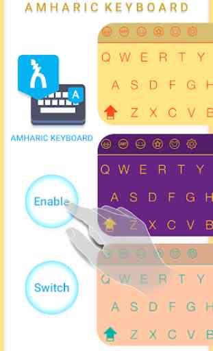 Easy Amharic Keyboard- English to Amharic typing 2