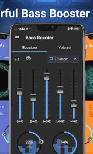 Ecualizador - Amplificador de volumen,de bajos 1