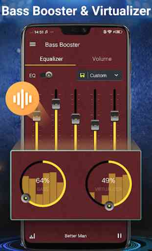 Ecualizador - Amplificador de volumen,de bajos 4